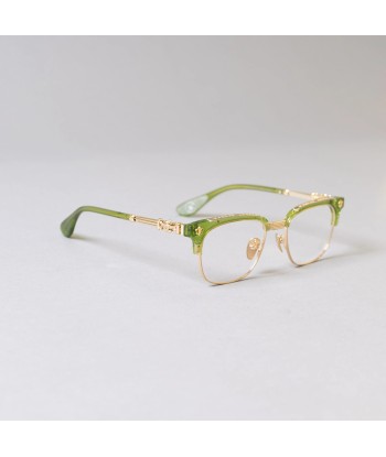 Metallic green browline...